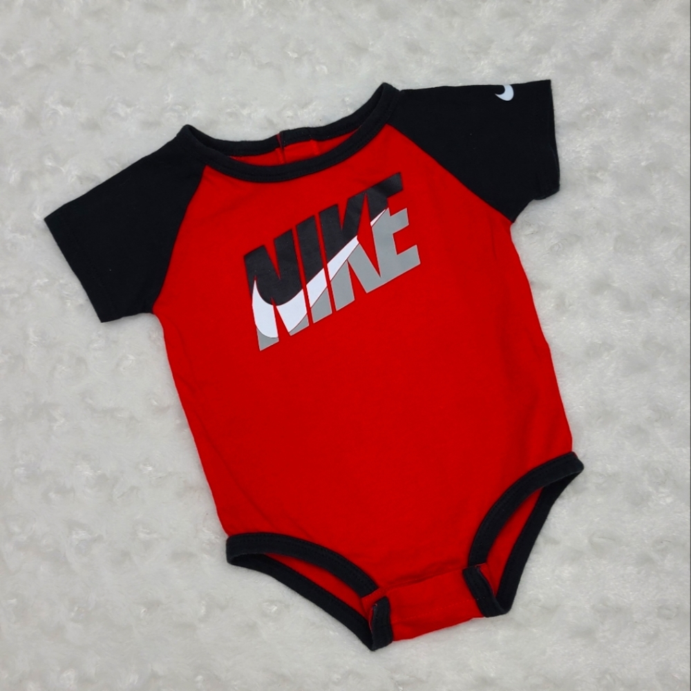 Nike baby boy logo bodysuit size 6 months